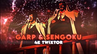 Garp & Sengoku 4K Twixtor | NO CC | One Piece Twixtor Clips