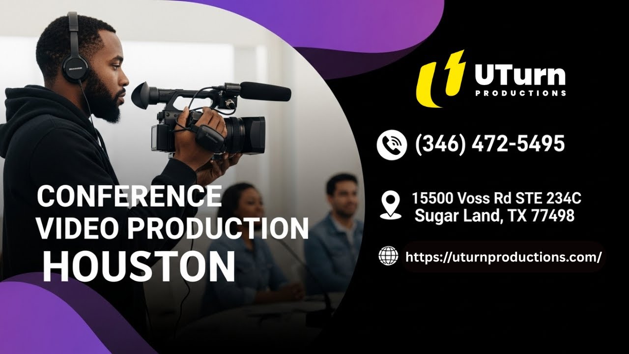 U-Turn Productions  | Conference Video Production Houston  | (346) 472-5495