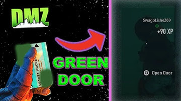 Building 21 GREEN ACCESS Keycard Door!