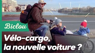 Vélo-cargo, la nouvelle voiture familiale ?