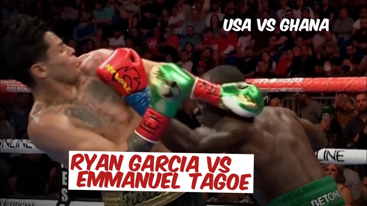 Tagoe RYAN GARCIA (USA) VS EMMANUEL TAGOE (GHANA) HIGHLIGHTS! - YouTube