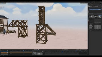 Blender Geometry Nodes - Frame-and-Brace Prototype