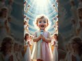 Dare You Not to Cry Happy Tears: This AI Baby's Whisper-Soft Worship Song Is Magic! #babyvideos
