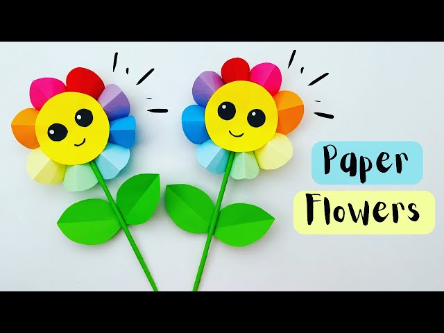 20 Pretty FLOWER CRAFTS to make today - Easy Peasy Creative Ideas