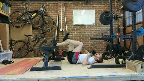 One Leg Elevated Hamstring Bridge — Nick-E.com Exercise Library