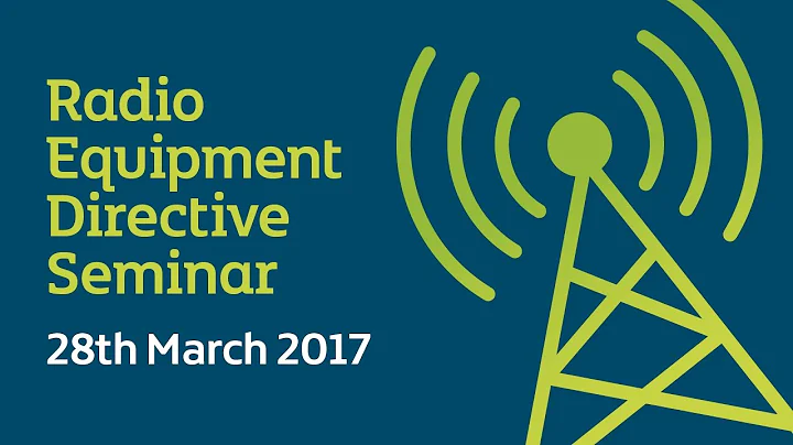 CE Marking Lecture | Radio Equipment Directive Seminar