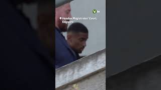 Arsenal's Reiss Nelson arrives at court to face trial for alleged dog attack #shorts screenshot 5