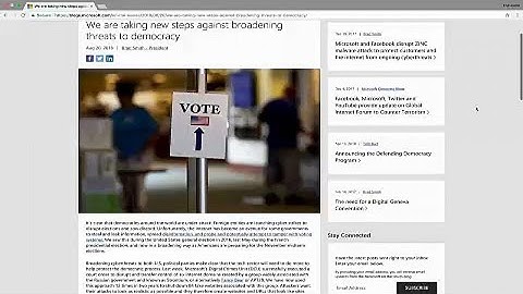 Microsoft prevents Russian cyber-attacks on U.S.