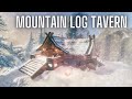 Valheim: Mountain Log House - Time Lapse