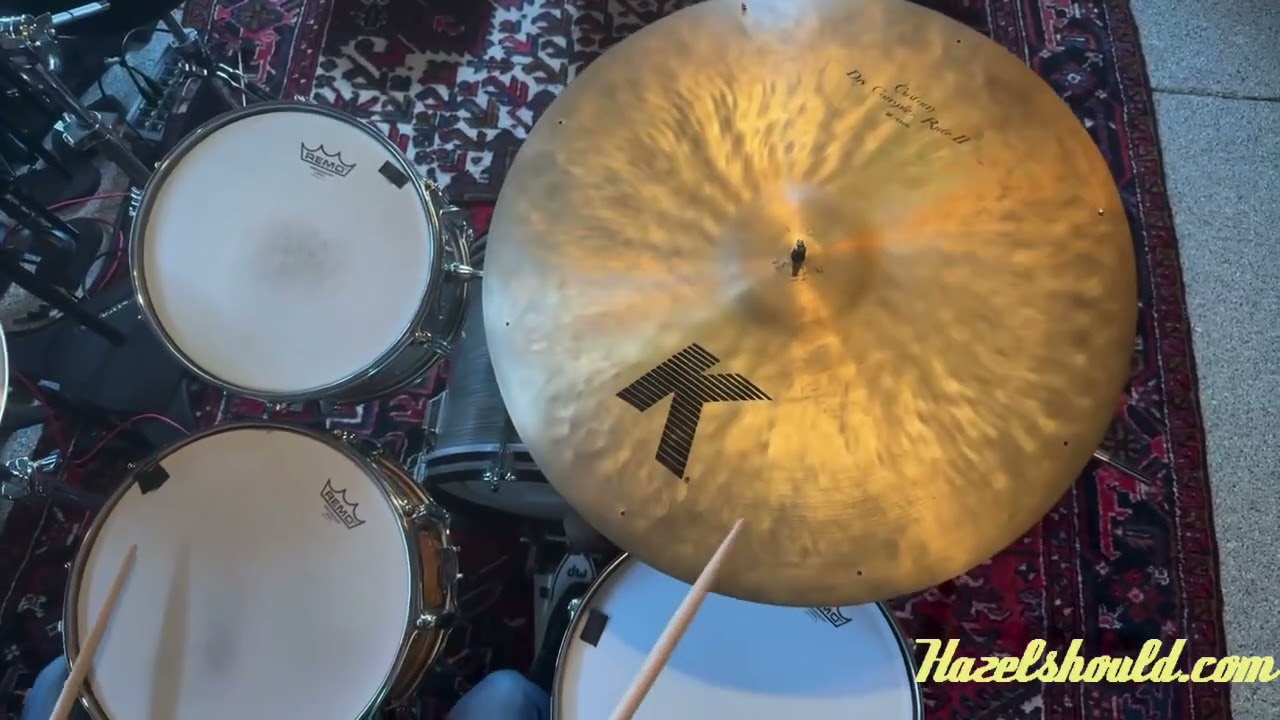 Zildjian BILL STEWART 24” K CUSTOM DRY COMPLEX Ride 2958 g