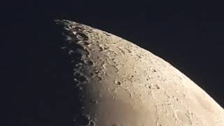 Falce di luna delle 17 e 30  Roma 29 novembre 2022