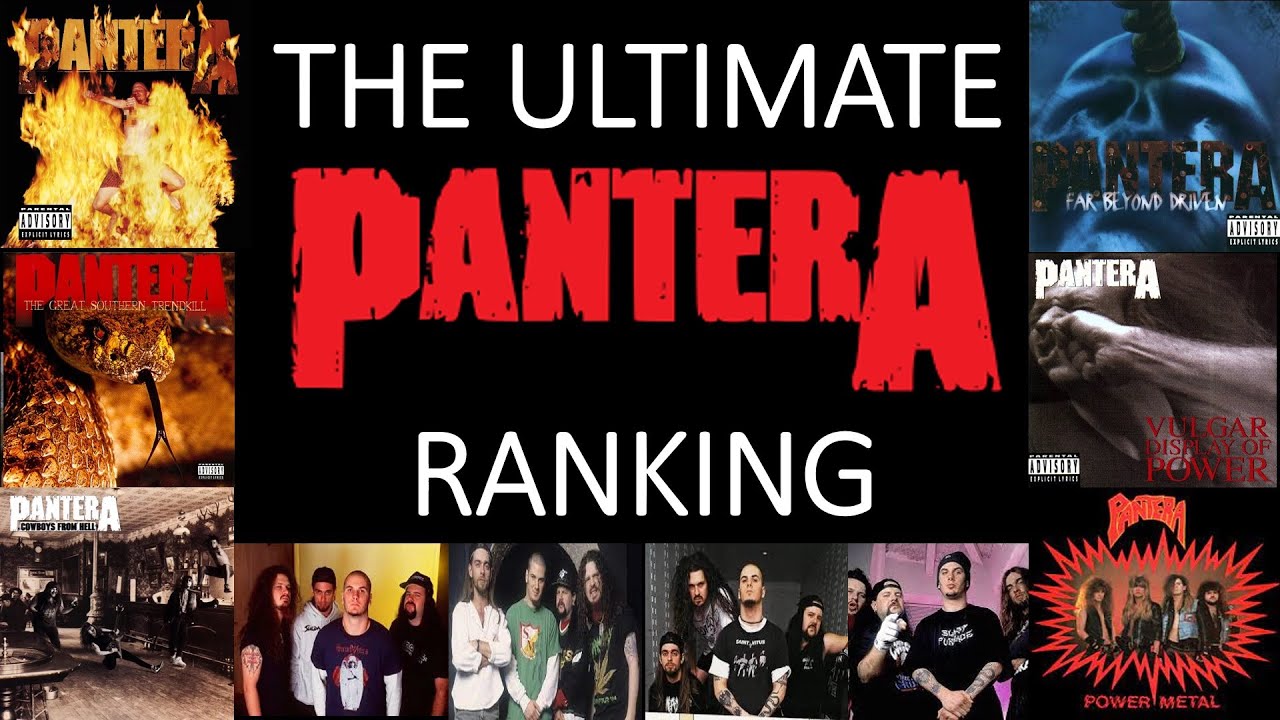 Pantera Album Ranking With All Songs Rated From 6 Selected Albums