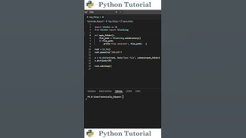 How To Select Folders in Tkinter | Python Tutorial