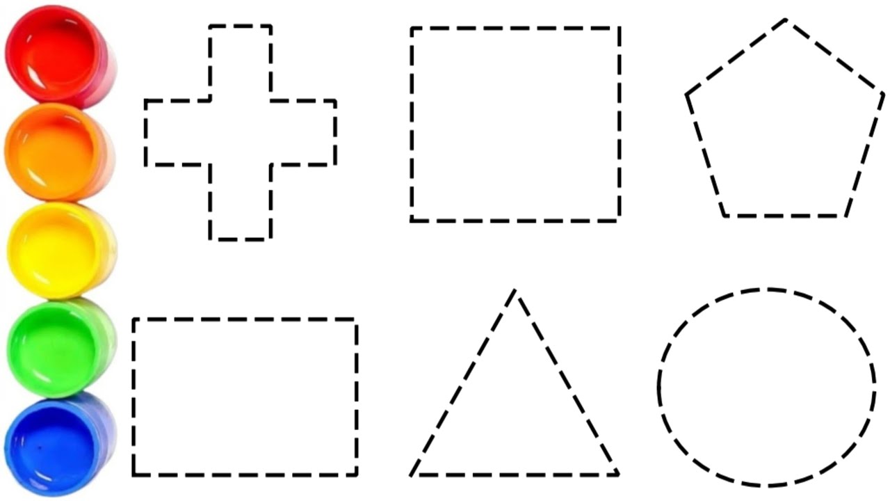 Making Shapes Singing for Kids || Phonic Song & Nursery Rhymes || Hickory Dickory Draw