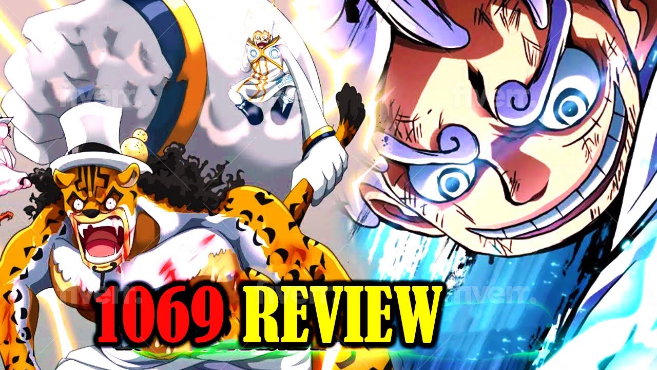 Rob Lucci goes GEAR 5!!! ONE PIECE chapter 1069 GHETTO REVIEW!! - YouTube