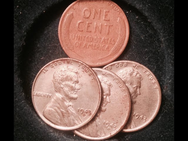 1943 Copper Penny (Very Rare and Worth Millions) 