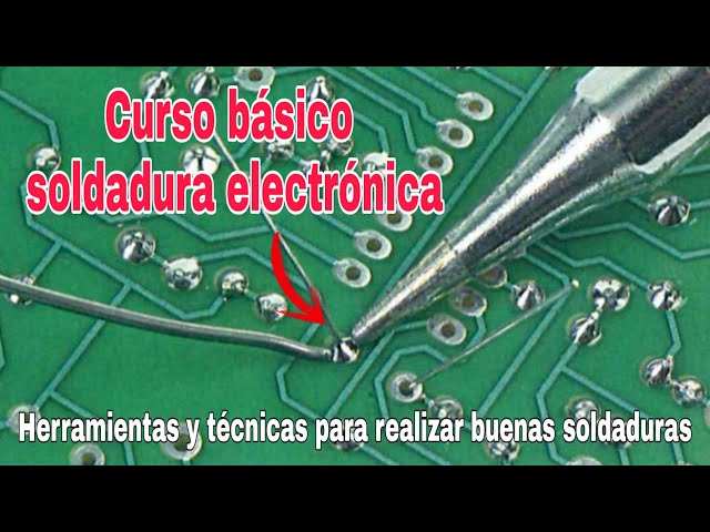 Aprende a Soldar en 3 Segundos - Electronica Basica 