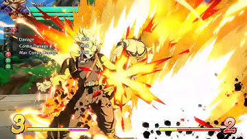 DBFZ - Trunks Corner TOD, 3 bar start (Yamcha x Bardock assist)