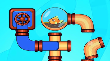 save the fish game pull the pin fish rescue game / save the fish fun 483 - 489