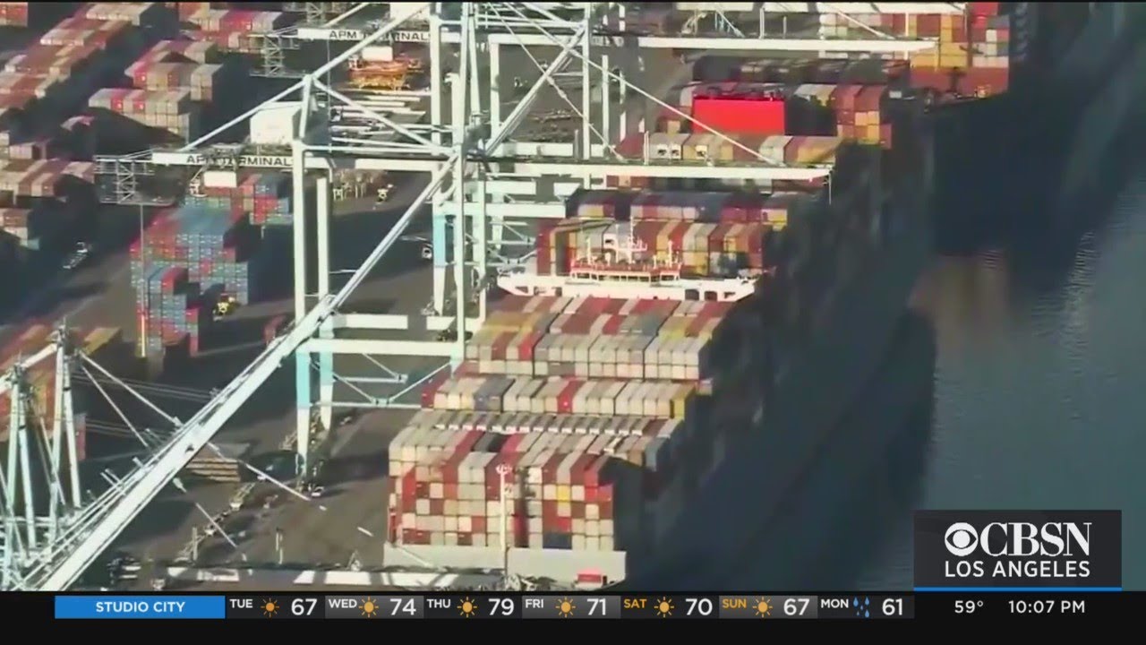 Problems At The Port Of Los Angeles Continue