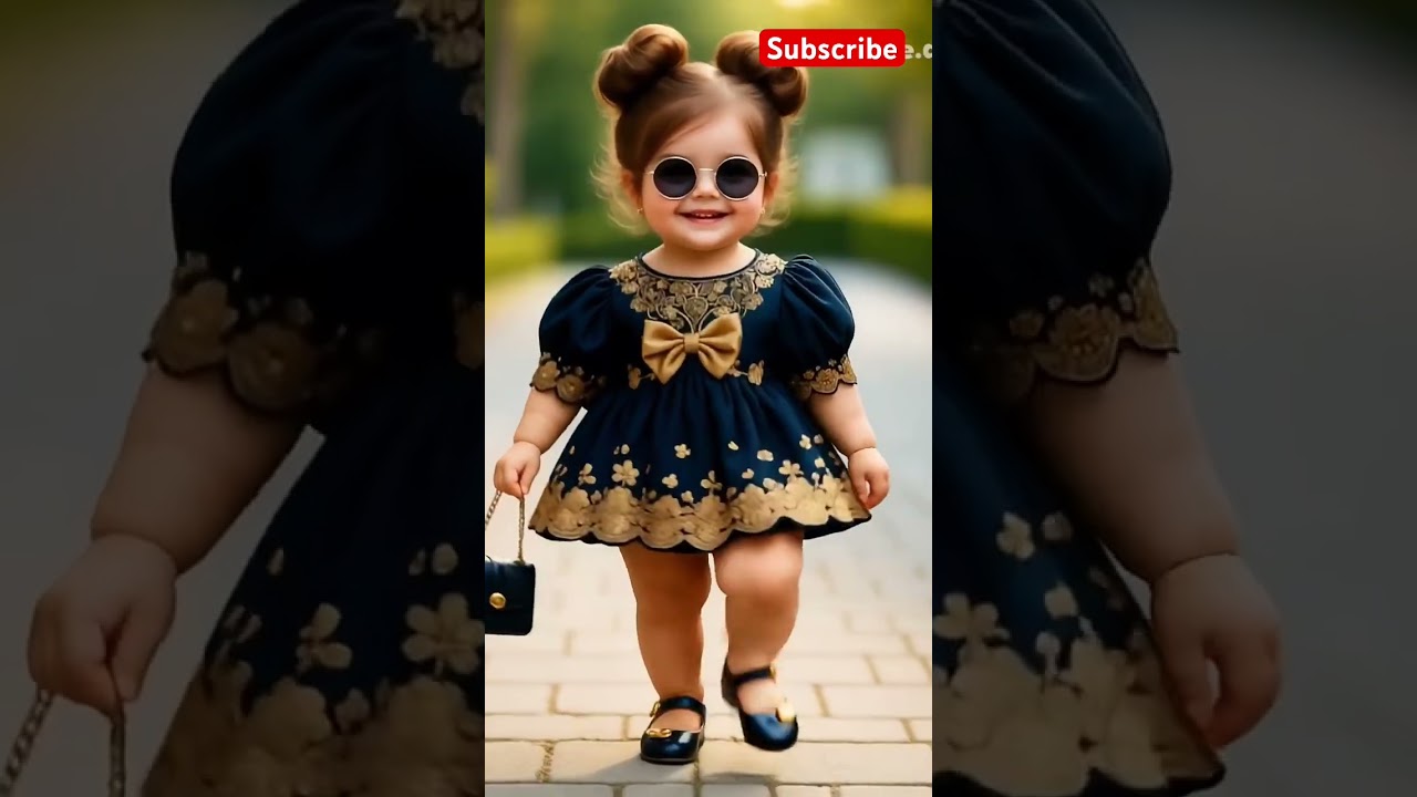 “Stylish Baby Girls Walking Like Divas 😎💃 