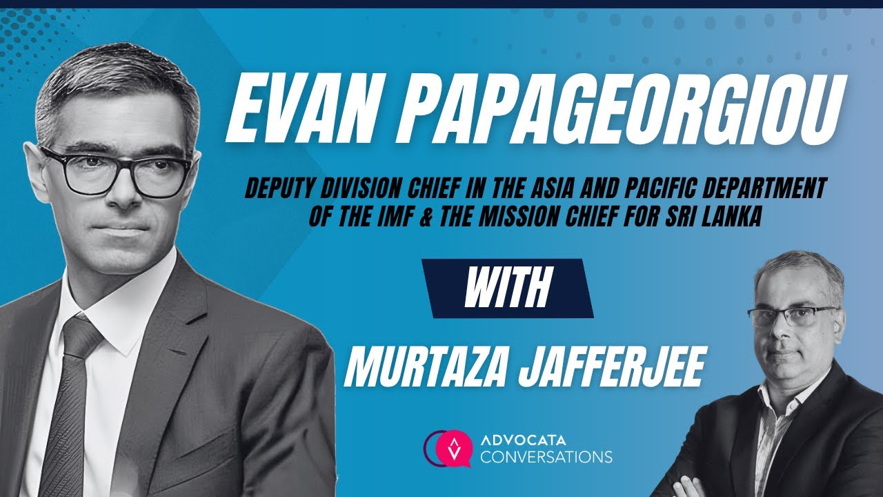 Evan Papageorgiou on Advocata Conversations | Ep.16 | Murtaza Jafferjee | Evan Papageorgiou