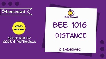 beecrowd Problem 1016 (Distance) solution( Bangla ) | C language