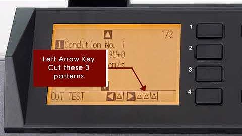 Graphtec CE7000 - Justera Inställningar för  Snabbverktyg - Quick Tool Setting Adjustments