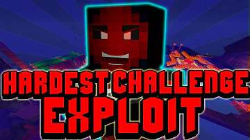 HARDEST CHALLENGE EXPLOIT?! Minecraft Skybounds #11