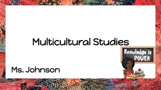 Multicultural Studies