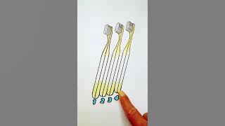 How much dental brush 🤔❓