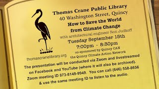 At Your Library: How to Save the World from Climate Change