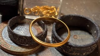 Metal detecting the wedge equals gold and silver, and tons of coins ￼