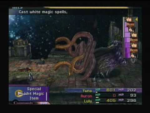 final fantasy x playthrough 131 yunalesca part 2 youtube yunalesca final form