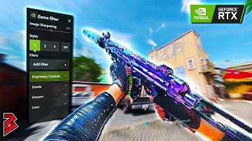 Insane MW2 Graphics! Best NVIDIA FILTERS For MW2! (Modern Warfare 2)