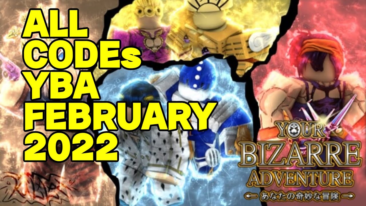 YBA all working codes March 2022 (YBA) YouTube