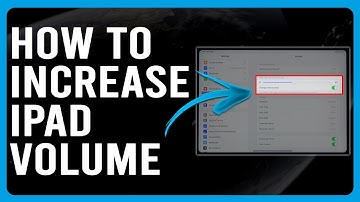 How To Increase iPad Volume (How To Adjust And Make iPad Volume Louder)