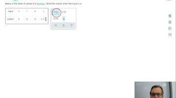 148. Writing a function rule given a table of ordered pairs: One-step rules