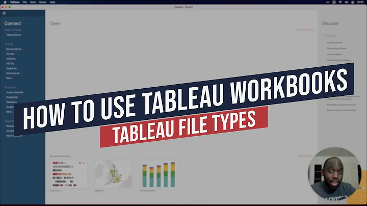 How to use Tableau Workbooks & Packaged Workbooks