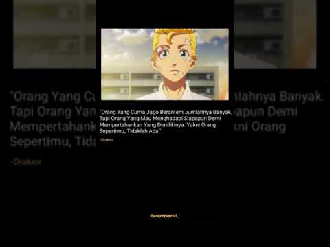 Story Wa Tokyo Revengers Quotes Draken Youtube