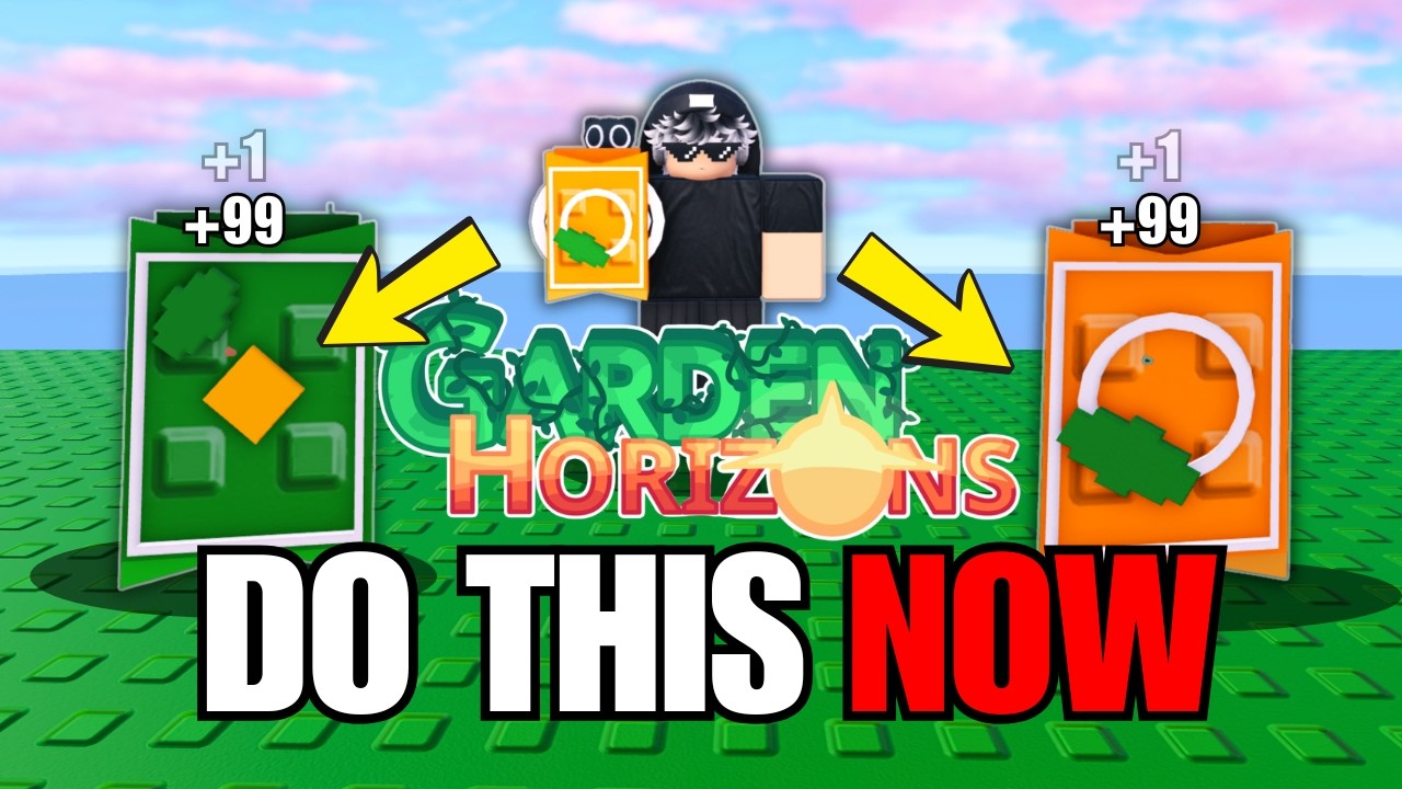 Лучшая бесплатная ферма по выращиванию семян в Garden Horizons на Roblox.