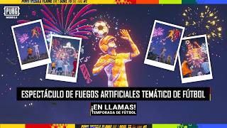 PUBG MOBILE | ¡No te pierdas el espectáculo de fuegos artificiales de hoy con temática futbolística!