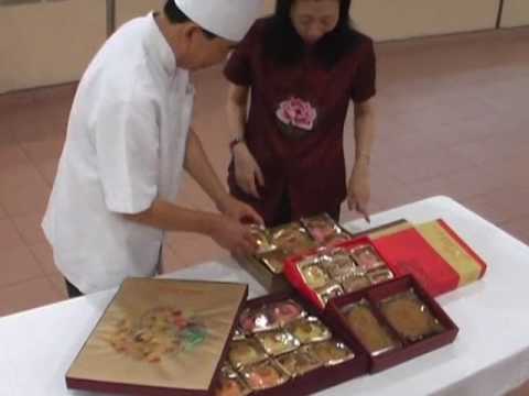 Traditional cakes for a Chinese wedding