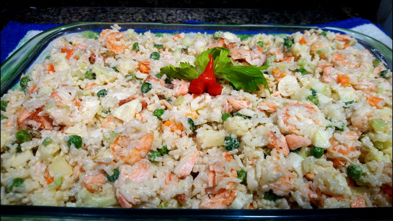 Como fazer a melhor SALADA DE ARROZ