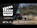 Mulching with armatrac 904e  aardenburg beta xl 1800 grizzly offset mulcher agrohof