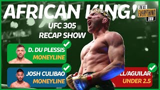 UFC 305: Du Plessis vs Adesanya Full Card Fight Recap & Breakdown | THE ALL EVERYTHING SHOW
