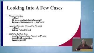 C-IP2 5G Conference: Panel 3: Efficient Infringement