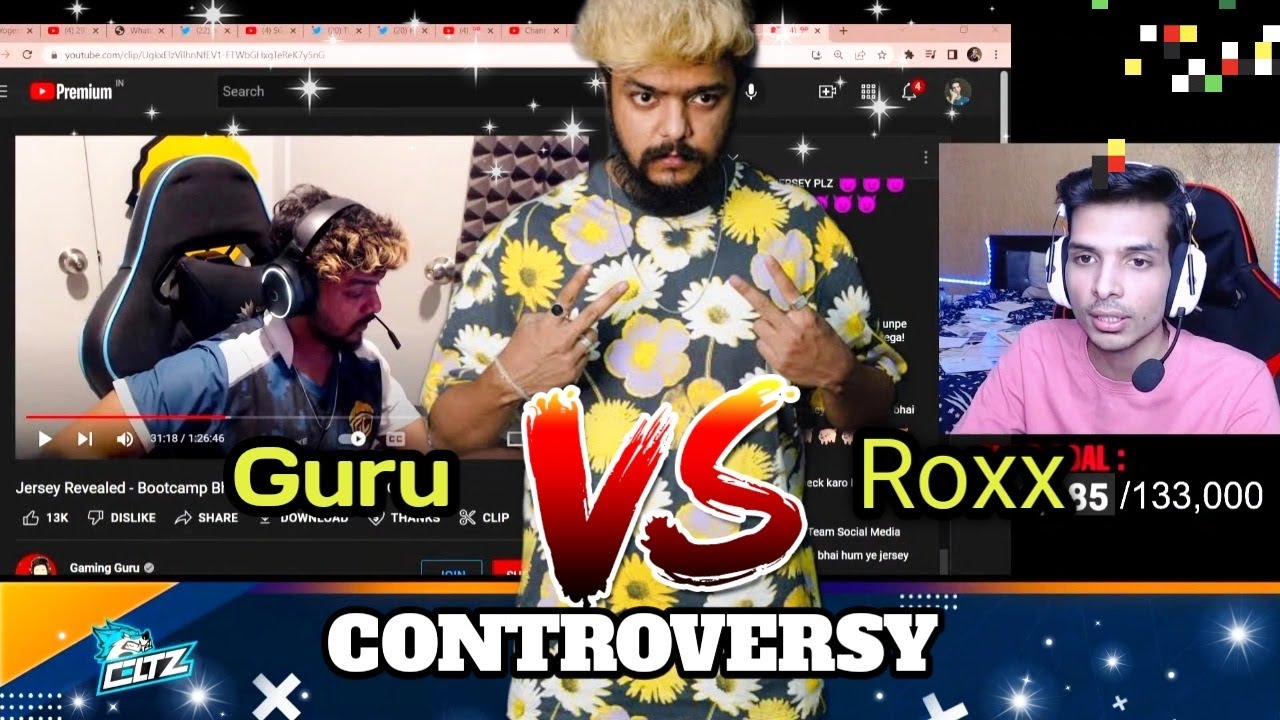 Roxx mature reply to Gaming guru | roxx vs guru controversy| 