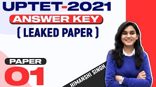 UPTET-2021 Answer Key🔑 (Leaked Paper) - CDP by Himanshi Singh screenshot 2