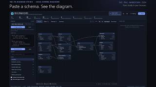 SQL-to-Diagram Studio - turn SQL schema files into an ER diagram